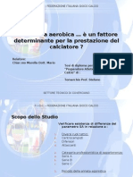 La potenza aerobica è un fattore determinante per la prestazione del calciatore?