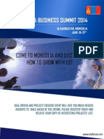 Mongolia Business Summit 2014