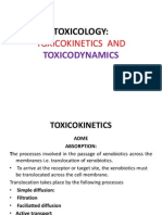 Toxicokinetics Dynamics