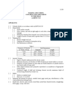 Aashto t23 Form