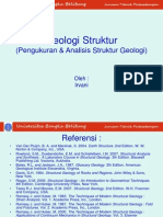 P10 GEOLOGI STRUKTUR Pengukuran & Analisis Struk. Geologi