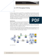 FTP Throughput Testing