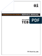 Service Manual TTI TCB1100 ENG