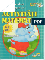 Carte Educativa Pentru Prescolari Activitati Matematice 5 7 Ani