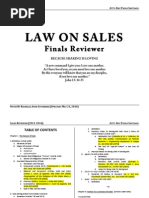 Sales Finals Reviewer (Rachelle Anne Gutierrez Block A 2016 - Updated 20 May 2014)