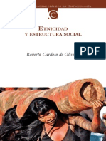 Cardoso de Oliveira Etnicidad y Estructura Social