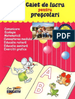 Caiet de Lucru Pentru Prescolari PDF
