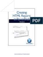 HTML Reports in PowerShell