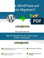 Wie Sie WordPress Auf Joomla Migrieren?