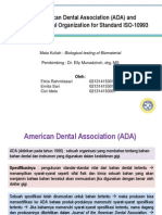 ADA Dan ISO 10993