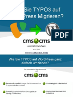 Wie Sie TYPO3 Auf WordPress Migrieren Mit CMS2CMS