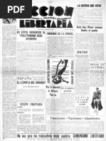 Acción Libertaria, Nº9. Diciembre1934
