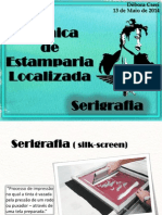 Técnicas de Estamparia Localizada