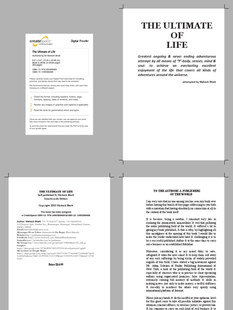 E-The Ultimate of Life PDF Publishing Soul picture