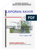 Laporan Akhir Kajian MRRL SUMUT