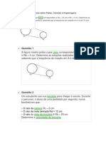 Exercícios Sobre Polias