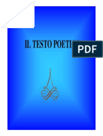 Il Testo Poetico