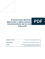 El Arrancador Electrónico. Aplicación y Consecuencias Sobre Los Motores de Inducción