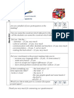 Bulgaria Questionnare Students Results