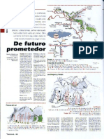 Croquis de Escalada en Teverga (Revista Desnivel)