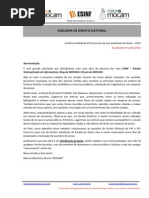 Esquema de Direito Eleitoral - ESINF e Blog Do MOCAM - Atualizado