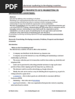 Download Problems and Prospects of E-marketing by Giant Of Africa SN22549113 doc pdf