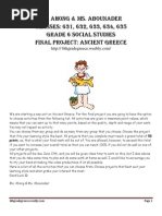 Grade 5 Ancient Greece Project Ideas | PDF | Ancient Greece | Invention