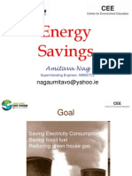 Energy Savings: Amitava Nag
