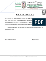Certificate: DR - Syed Khaja Shaffiudin