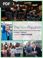 Download The New Populism A Movement and Agenda To Transform Americas Economy and Politics by Campaign for Americas Future SN225502447 doc pdf