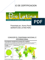 Proceso de Certificacion Bio Latina
