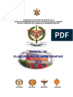 Manual de Elaboração de Monografias 2014