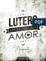 eBook Lutero a Fe Que Opera Pelo Amor