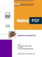 Derecho Procesal Civil - Mòdulo Estudios Universidad de Salta