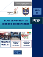 Plan de Gestión de Riesgo de Desastres 2014 - Ie #1124 José Marti