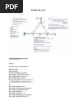 CCNA4 Skill Lab With Step by Step Configuration