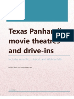 Texas Panhandle Movie Theatres and Drive-Ins