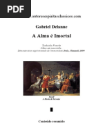 A Alma e Imortal - Gabriel Delanne