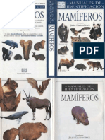 Animales - Manual de Identificacion de Mamiferos