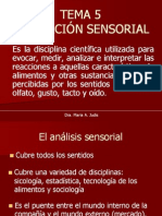 Evaluación Sensorial