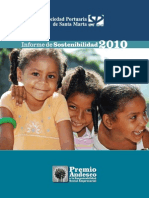 Informe de Sostenibilidad SPSM-2010