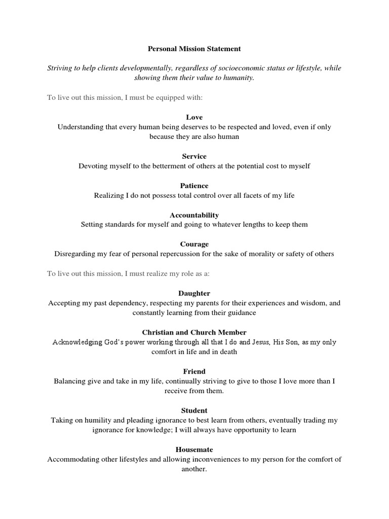 Mission Updated | PDF