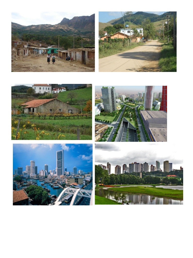 Medio Rural y Urbano | PDF | Área urbana | Área rural