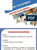 Creacion de Una Empresa de Servicio