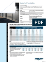 17849 Bondor Panel Tech Data A4 Flyer