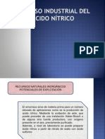 Proceso Industrial Del Acido Nítrico