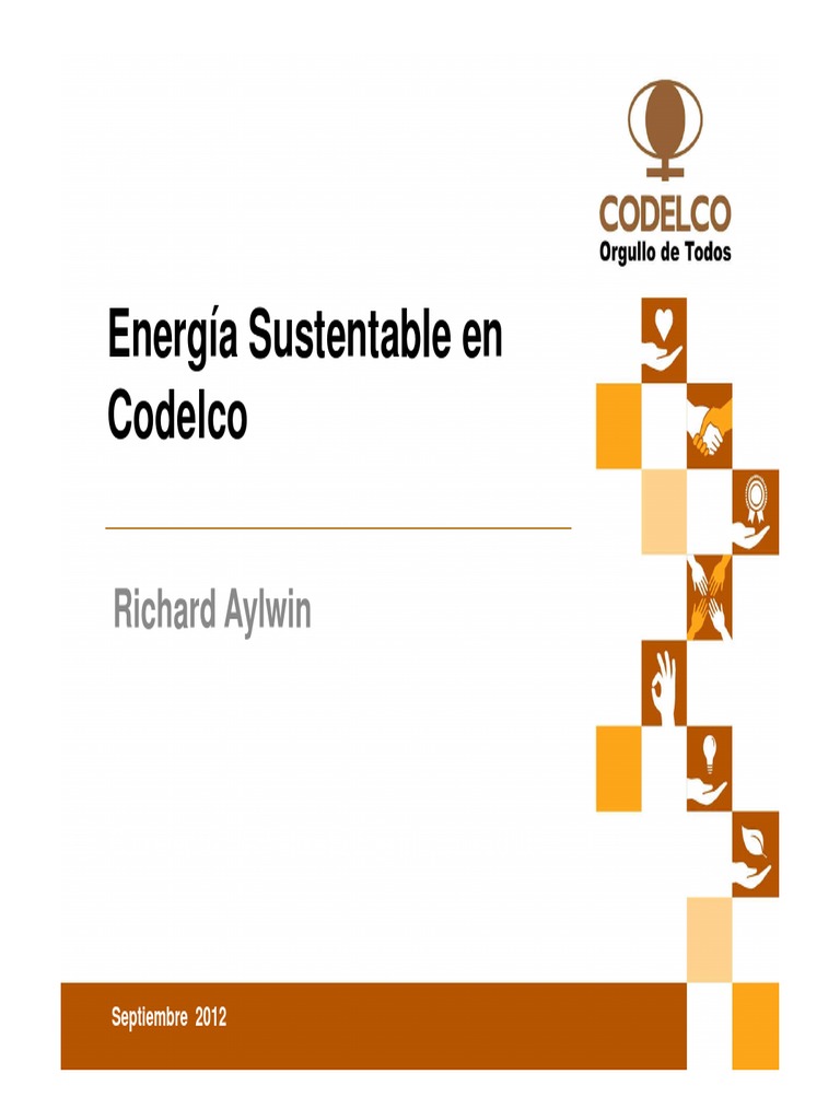 Energia Sustentable en Codelco | PDF | Energía solar | Energía eólica