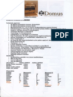 Domus Jubilate 327 DLX - Especificações