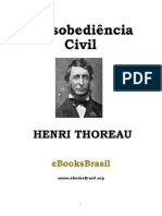 Desobediência Civil Henri Thoreau