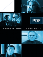 Trancers NPC Codex volume 1